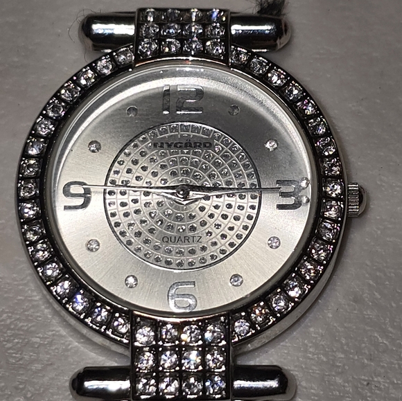 Nygard silver tone with bling Project (Face Only) - Picture 1 of 3